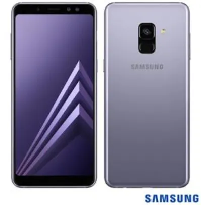 Smartphone Samsung Galaxy A8 Ametista, com Tela de 5,6”, 4G, 64 GB e Câmera de 16 MP - SM-A530FZVKZTO - R$1499