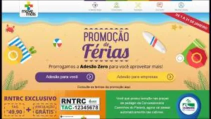 Promoção de férias - Adesão Zero na Move Mais