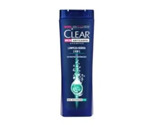 [App + Clube da Lu] 400ml Shampoo Clear Anticaspa Limpeza Diária 2 em 1