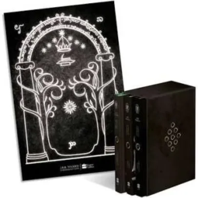 Box Trilogia O Senhor dos Anéis + Pôster | R$80
