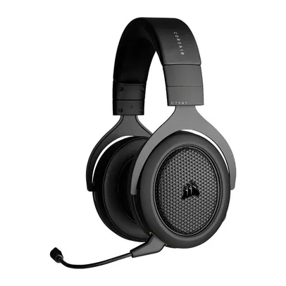 Headset Gamer Corsair HS70 Bluetooth, Multi-Plataforma, Drivers 50mm, Carbono, CA-9011227-NA