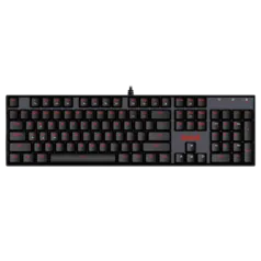 Teclado Mecânico Gamer Redragon Mitra K551, Switch Blue, ABNT2, Black