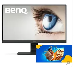 Monitor LED 23.8" Benq Eye Care GW2480, Full HD, Resolução 1920x1080, HDMI, VGA, DisplayPort, Painel