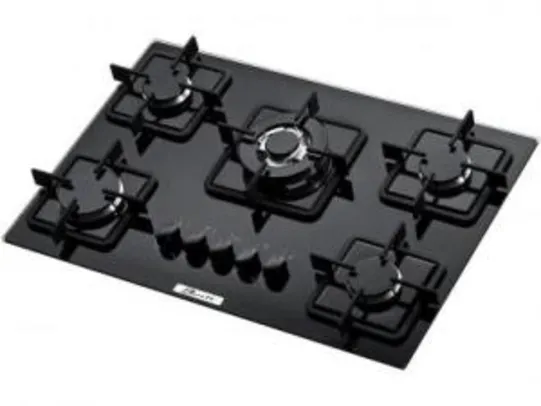 Cooktop 5 bocas Built tripla chama