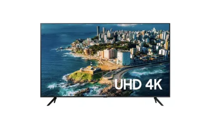 Samsung Smart TV 58" UHD 4K 2023, Processador Crystal 4K, Gaming Hub (CU7700)