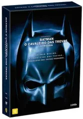 Batman a Trilogia - Batman Begins - O Cavaleiro Das Trevas - O Cavaleiro Das Trevas Ressurge (3 DVDs) - R$13