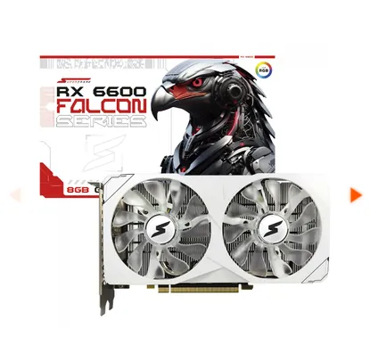 Placa De Vídeo SuperFrame AMD Radeon RX 6600 Falcon, 8GB, GDDR6