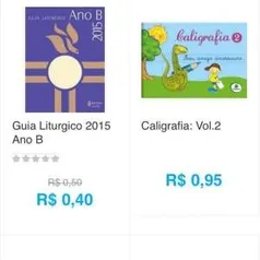 [Submarino] Livros a partir de R$ 0,40