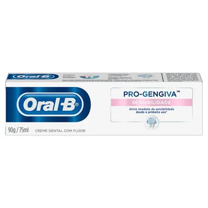 Creme Dental Oral-B Pro-Gengiva Sensibilidade 90g