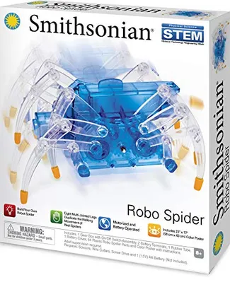 Aranha Robótica Smithsonian Azul | R$80