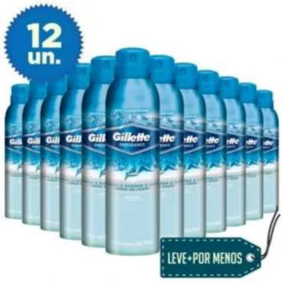 [Ricardo Eletro] 12 Desodorantes Aerosol Gillette 150ML - R$81