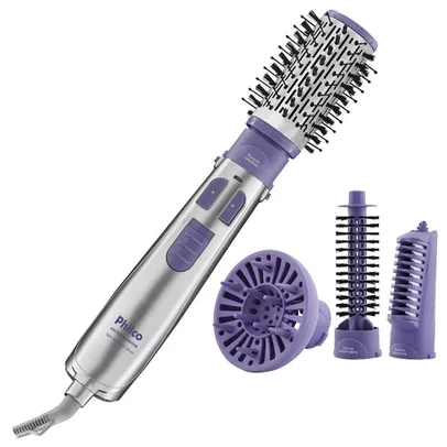 [SC 163,00] Escova Rotativa Spin Ion Brush Silver Pec06s - Philco