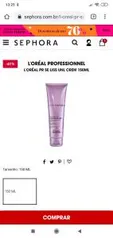 L'ORÉAL PROFESSIONNEL L'ORÉAL PR SE LISS UNL CREM 150ML | R$ 66