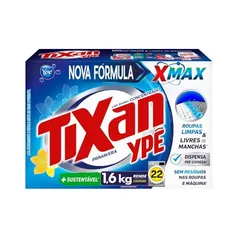 [3 por 50,00] Tixan Ypê Lava Roupas em Pó, Primavera 1,6Kg