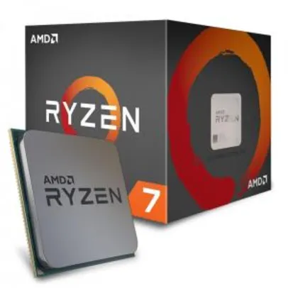 Processador AMD Ryzen 7 1700 Octa-core, 3.0 Ghz AM4 - R$ 1099 + Frete Grátis