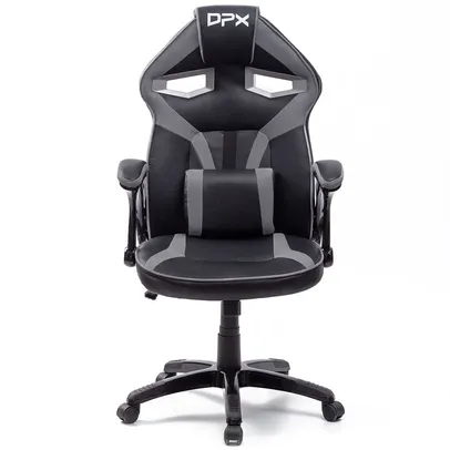 [reembalado] Cadeira Gamer Cinza Giratória GT7 - DPX