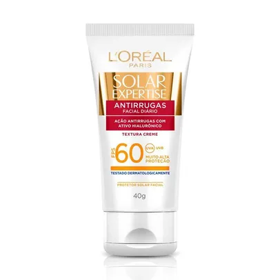 [2 unidades] Protetor Solar Facial  L'Oréal Expertise Antirrugas FPS60