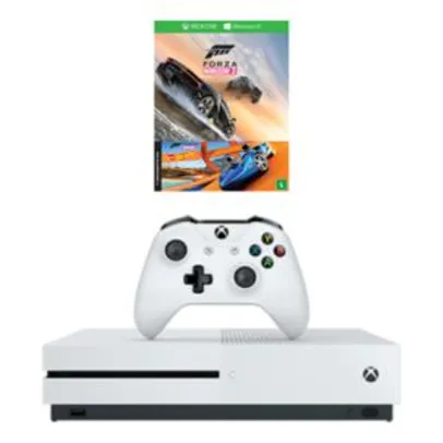 Console Xbox One S - Forza Horizon 3 + Hotwheels - 500Gb R$1.407