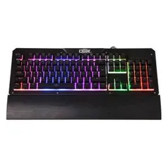 Teclado USB Gamer Luminoso RGB Mecânico Dex | R$200