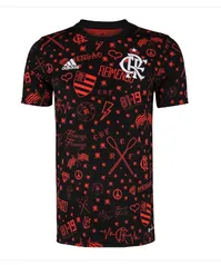 Camisa do Flamengo Pré-Jogo 22 adidas - Masculina