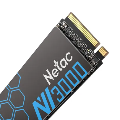 SSD Nvme M.2 1TB Netac 3100mbs/s Leitura, 2100mbs/s Escrita