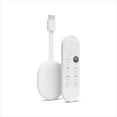Google Chromecast 4 com Google TV - Branco | R$399