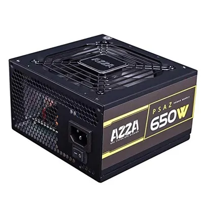 Fonte Gamer Azza 650w 80 Plus Bronze Pfc Ativo, Psaz-650w