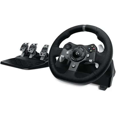 Volante Logitech G920 Driving Force para Xbox Series XS, Xbox One e PC