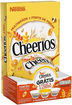 (PRIME) Cereal Matinal Cheerios 210g com Tigela Grátis | $8,47