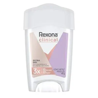 Desodorante Antitranspirante Feminino Clinical Extra Dry 48G, Rexona