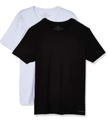 Kit com 2 Camisetas Crew, Calvin Klein, Masculino | R$97