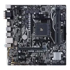 PLACA MÃE ASUS PRIME A320M-K, CHIPSET A320, AMD AM4, MATX, DDR4