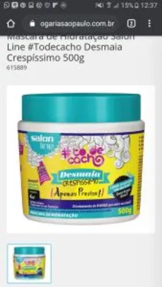 Salon Line Crespissimo 500g - R$7