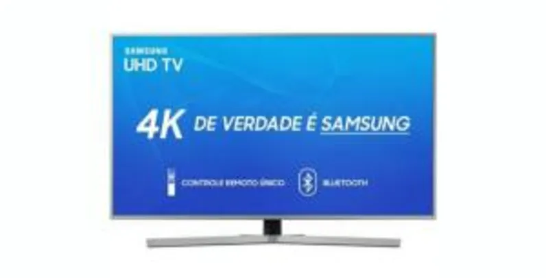 [Boleto] Smart TV LED 50´ UHD 4K Samsung, 3 HDMI, 2 USB, Bluetooth, Wi-Fi, HDR, Design Premium