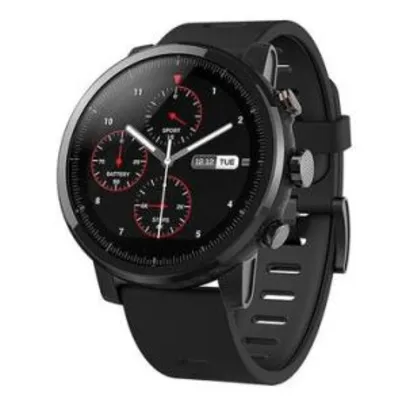 Smartwatch Xiaomi Amazfit Stratos Global - (Preta) | R$675