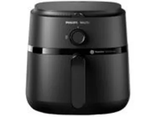 Fritadeira Elétrica sem Óleo/Air Fryer Philips Walita Série 1000 XL NA130 Preta com Timer 6,2L