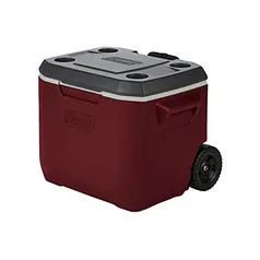 Caixa Térmica Vermelho 50qt/47,3l com Rodas