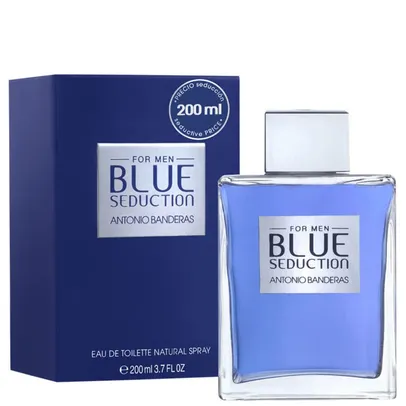 Blue Seduction Antonio Banderas Eau de Toilette - Perfume Masculino 200ml | R$ 108