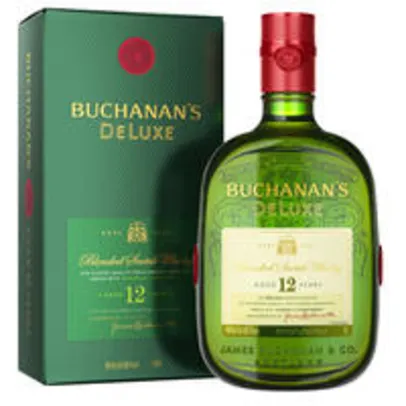 Whisky 12 Anos Buchanans Deluxe 1 Litro