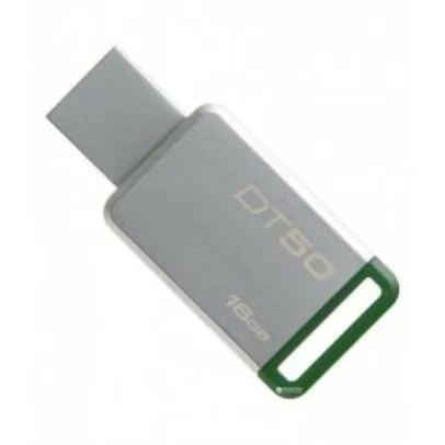 Pen Drive 16GB Kingston - DataTraveler 50 USB 3.0 - R$30