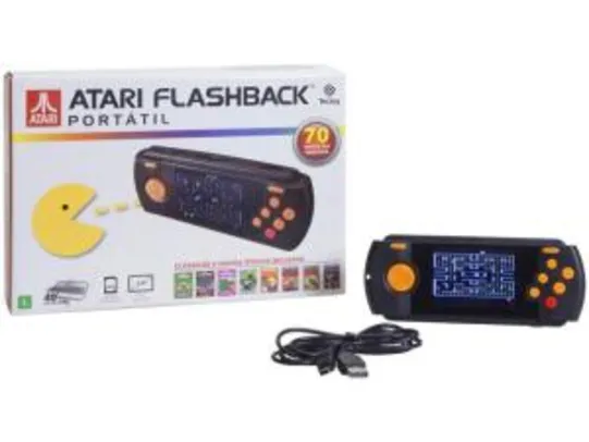 Atari Flashback 8 Portátil Tectoy - com 70 Jogos | R$125