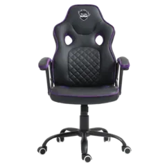 Cadeira Gamer Ninja Kaeru, Preto e Roxo