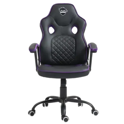 Cadeira Gamer Ninja Kaeru, Preto e Roxo