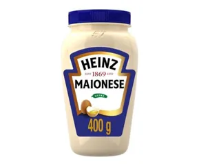 [APP+CLIENTE OURO + LEVE 6 PAGUE 4]Maionese Tradicional Heinz 400 GR | R$6