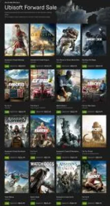 Ubisoft Forward Sale | Diversos Jogos em Promoção