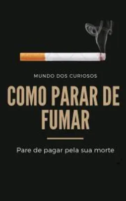 E-book: Como Parar de Fumar