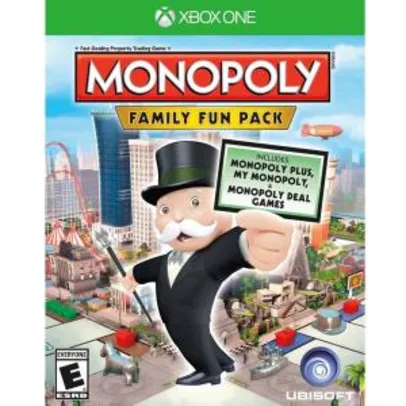 Jogo Monopoly Family Fun Pack - Xbox One por R$ 45