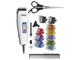 Máquina de Cortar Cabelo Wahl Clipper Color Code 9314-1755 10 Pentes - Branco | R$ 100