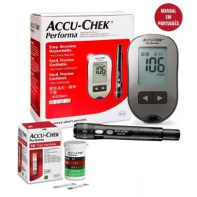 Kit monitor glicemia Accu-Chek