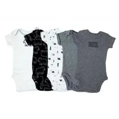 Kit 5 Peças Body Carter's Baby Bear | R$96